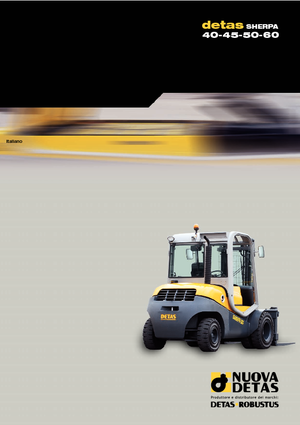 Dizelski viljuškari Nuova Detas Sherpa 60