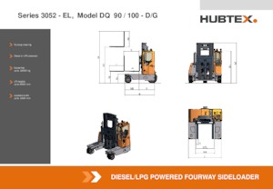 Dizelski bočni utovarivači Hubtex DQ 100-G