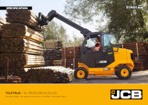 Teleskopski utovarivači JCB TLT30-20D-HL 