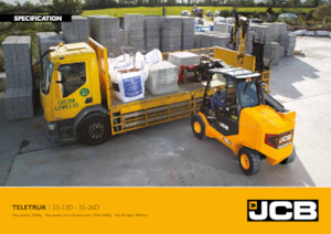 Teleskopski utovarivači JCB TLT35-23D 