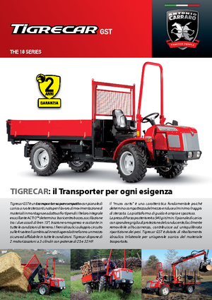 Kompaktni pomoćni traktori Carraro Tigrecar 3200 GST