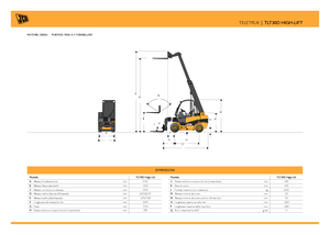 Teleskopski utovarivači JCB TLT30