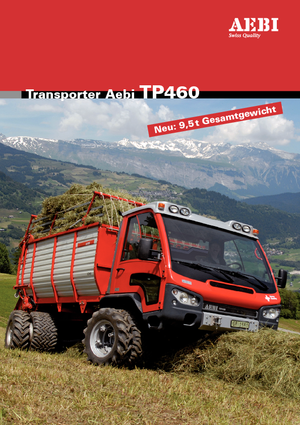 Prednje kuke za komunalne traktore Aebi TP 460