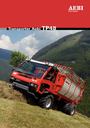 Prednje kuke za komunalne traktore Aebi TP 48