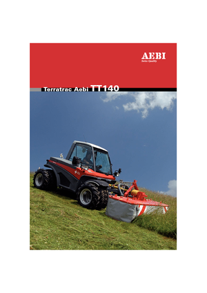 Prednje kuke za komunalne traktore Aebi TT 140