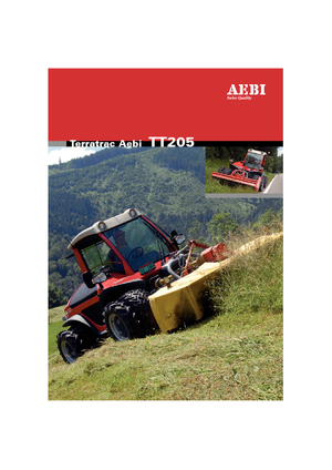 Prednje kuke za komunalne traktore Aebi TT 205