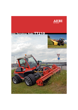 Prednje kuke za komunalne traktore Aebi TT 210