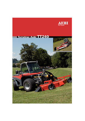 Prednje kuke za komunalne traktore Aebi TT 240