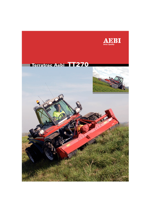 Prednje kuke za komunalne traktore Aebi TT 270