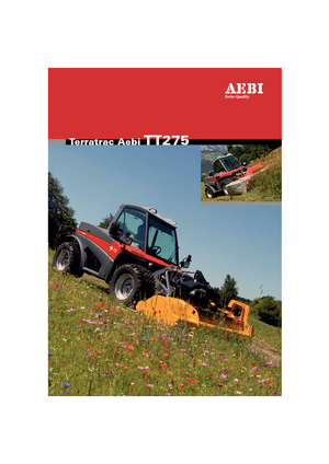 Prednje kuke za komunalne traktore Aebi TT 275