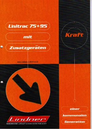 Prednje kuke za komunalne traktore Lindner Unitrac 75