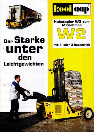 Dizelski viličari montirani na kamione Kooi-Aap W 2-3 V