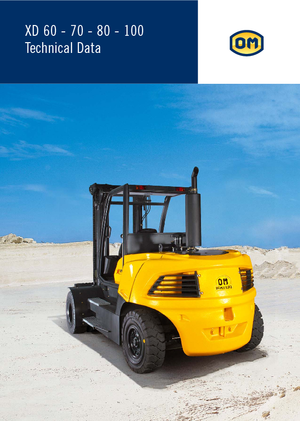 Dizelski viljuškari OM XD 80