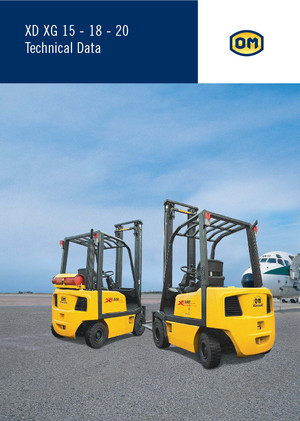 Dizelski viljuškari OM XD 18