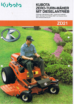 Prednje kuke za komunalne traktore Kubota ZD 21