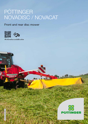 Prednje montirane kosilice - disk s kondicionerom Pöttinger NovaCat 351 Alpha Motion ED