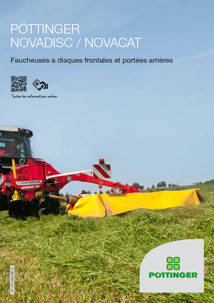 Prednje montirane kosilice - disk s kondicionerom Pöttinger NovaCat 351 Alpha Motion ED