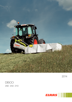 Stražnje montirane kosilice - disk bez kondicionira Claas Disco 210