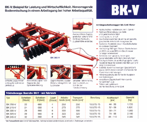 Pločasto-cinčana drljača Brix BK 320 V