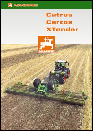 Pločasto-cinčana drljača Amazone Catros XL 3003 