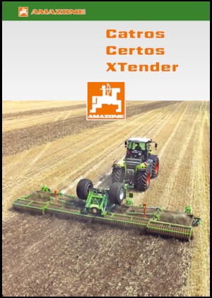 Pločasto-cinčana drljača Amazone Catros XL 3003 