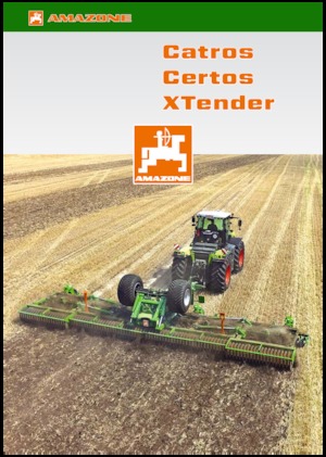 Pločasto-cinčana drljača Amazone Catros XL 3003 