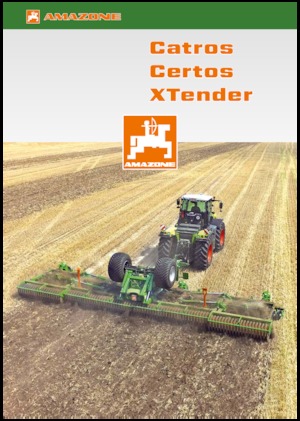 Pločasto-cinčana drljača Amazone Catros XL 3003 