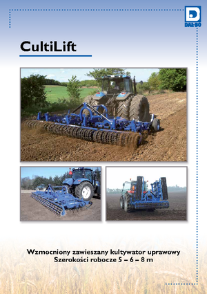 Pločasto-cinčana drljača DAL-BO CultiLift 500