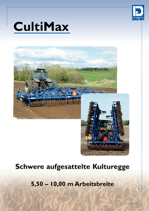 Pločasto-cinčana drljača DAL-BO CultiMax 550