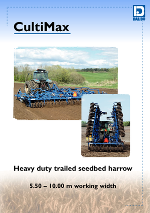 Pločasto-cinčana drljača DAL-BO CultiMax 550