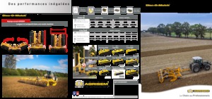 Pločasto-cinčana drljača Agrisem Disc-O-Mulch Gold 6.00