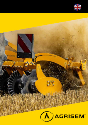 Pločasto-cinčana drljača Agrisem Disc-O-Mulch R 12.00 