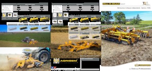 Pločasto-cinčana drljača Agrisem Disc-O-Mulch R 6.00