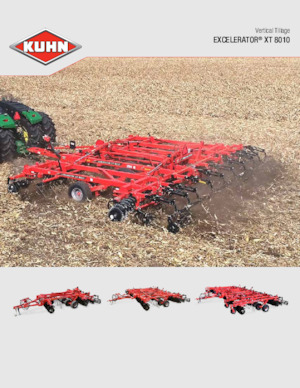 Pločasto-cinčana drljača Kuhn Excelerator 8010-25