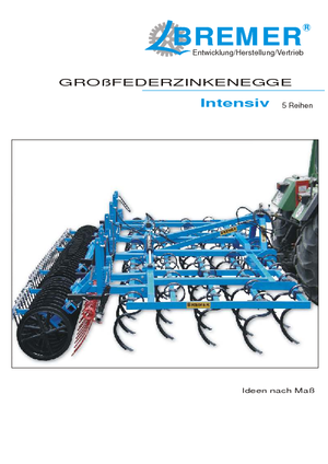 Pločasto-cinčana drljača Bremer GFSI 7 S