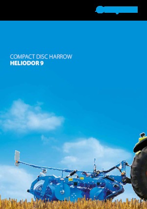 Pločasto-cinčana drljača Lemken Heliodor 9/350