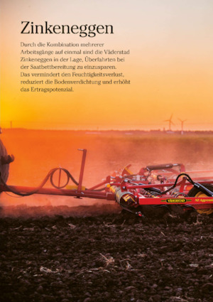 Pločasto-cinčana drljača Väderstad NZ Mounted 500