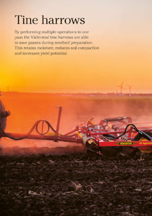 Pločasto-cinčana drljača Väderstad NZ Mounted 500