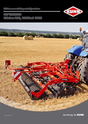 Pločasto-cinčana drljača Kuhn Optimer 4003