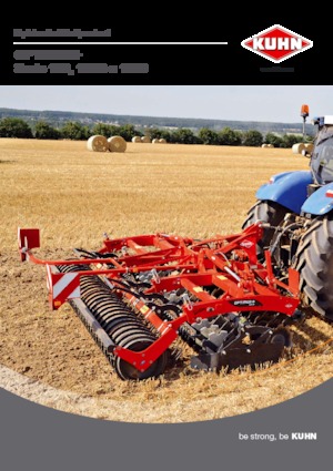 Pločasto-cinčana drljača Kuhn Optimer 4003