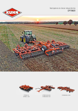 Pločasto-cinčana drljača Kuhn Optimer XL 6000