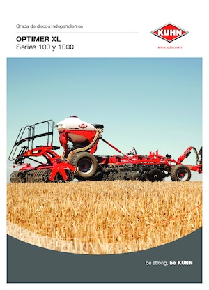 Pločasto-cinčana drljača Kuhn Optimer XL 400