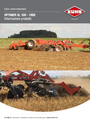 Pločasto-cinčana drljača Kuhn Optimer XL 400