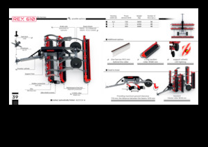 Pločasto-cinčana drljača Expom® Rex 610