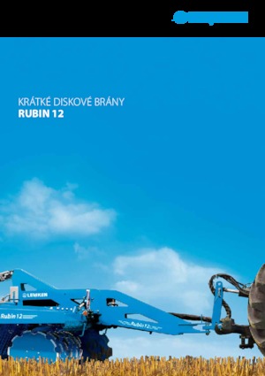 Pločasto-cinčana drljača Lemken Rubin 12/500 KUA