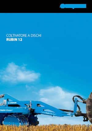 Pločasto-cinčana drljača Lemken Rubin 12/500 KUA