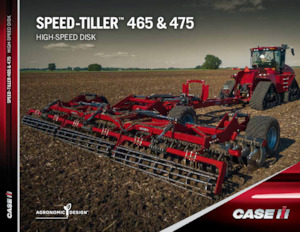 Pločasto-cinčana drljača Case IH Speed-Tiller 465 8.2