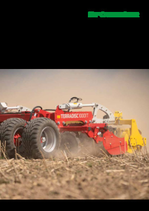 Pločasto-cinčana drljača Pöttinger Terradisc 8001 T