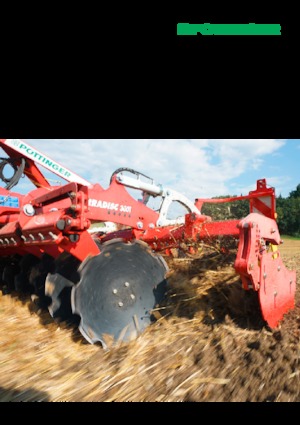 Pločasto-cinčana drljača Pöttinger Terradisc 3001