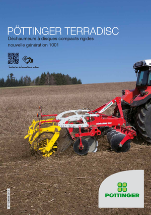 Pločasto-cinčana drljača Pöttinger Terradisc 3001